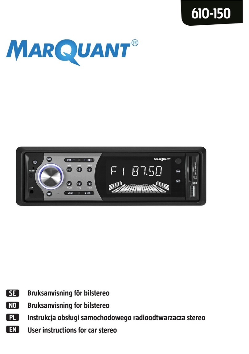 Marquant 610-150 User instructions