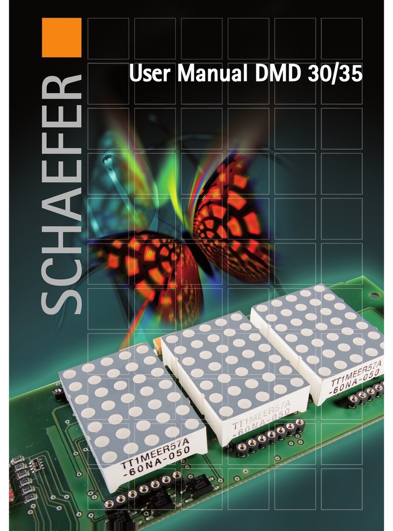 Schaefer DMD 30 User manual