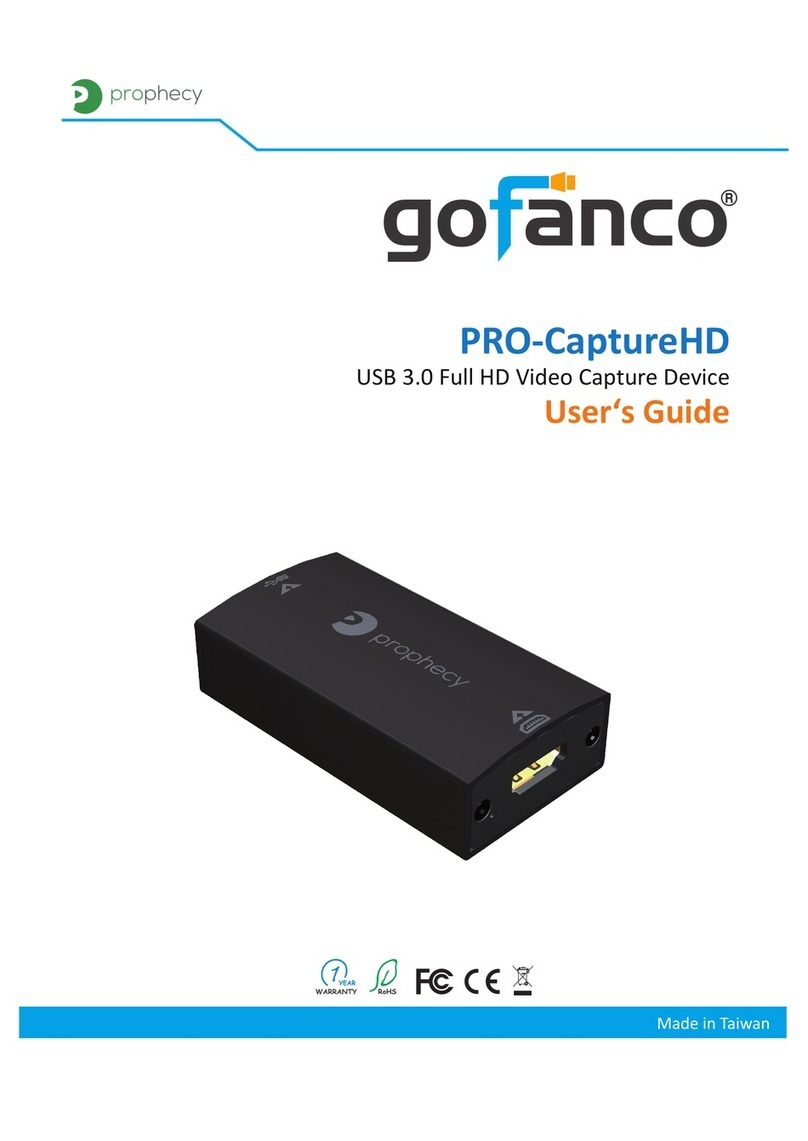 gofanco PRO-CaptureHD user guide