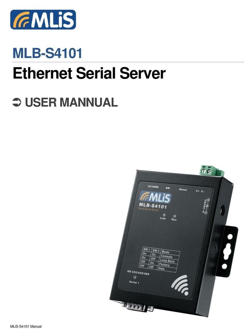 MLis MLB-S4101 user manual