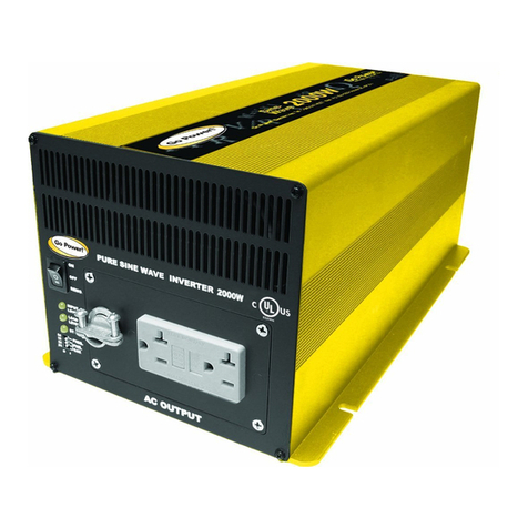 Go Power GPSW-2000 User manual