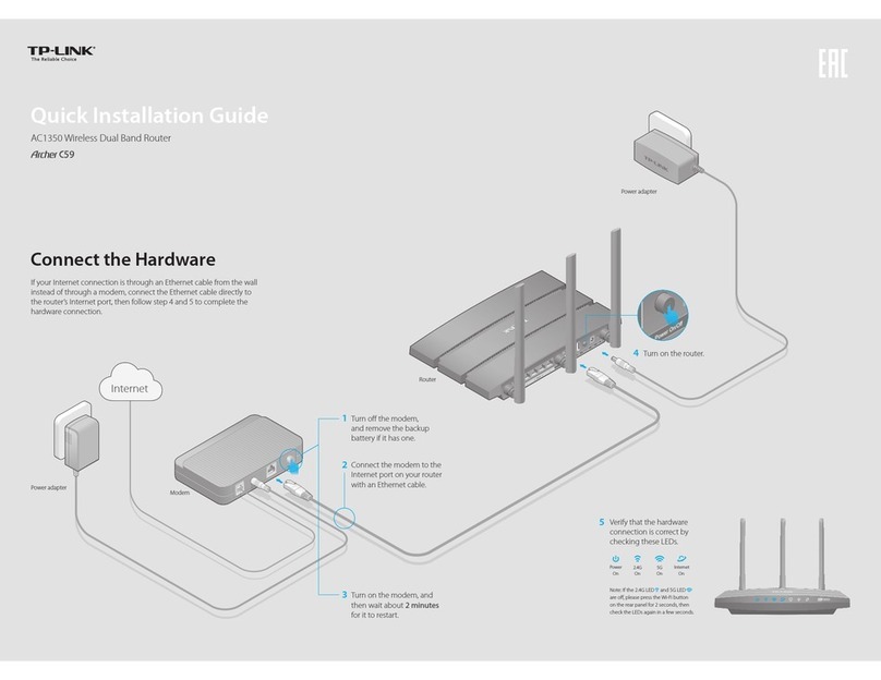 TP-Link Archer C59 User manual