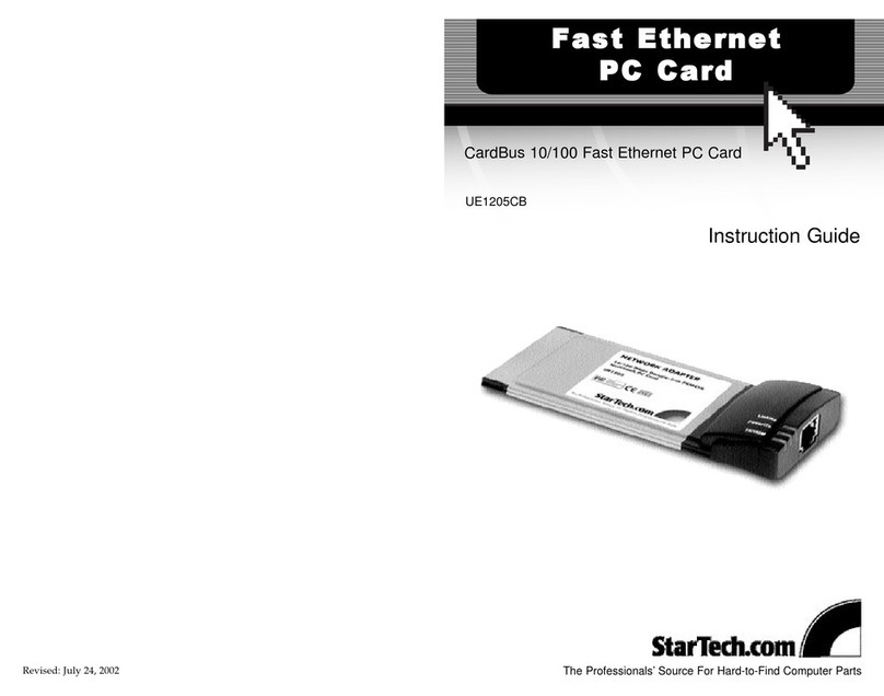 StarTech.com UE1205CB Manual StarTech.com UE1205CB Manual
