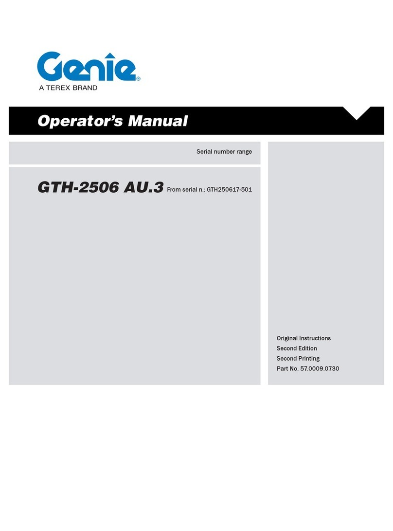 Genie GTH-2506 AU.3 User manual