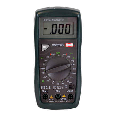 Mastech MS8230B instruction manual