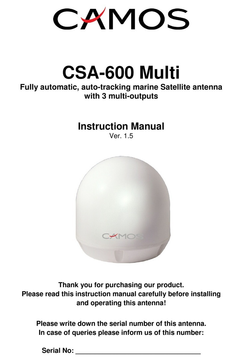 Camos CSA-600 Multi User manual