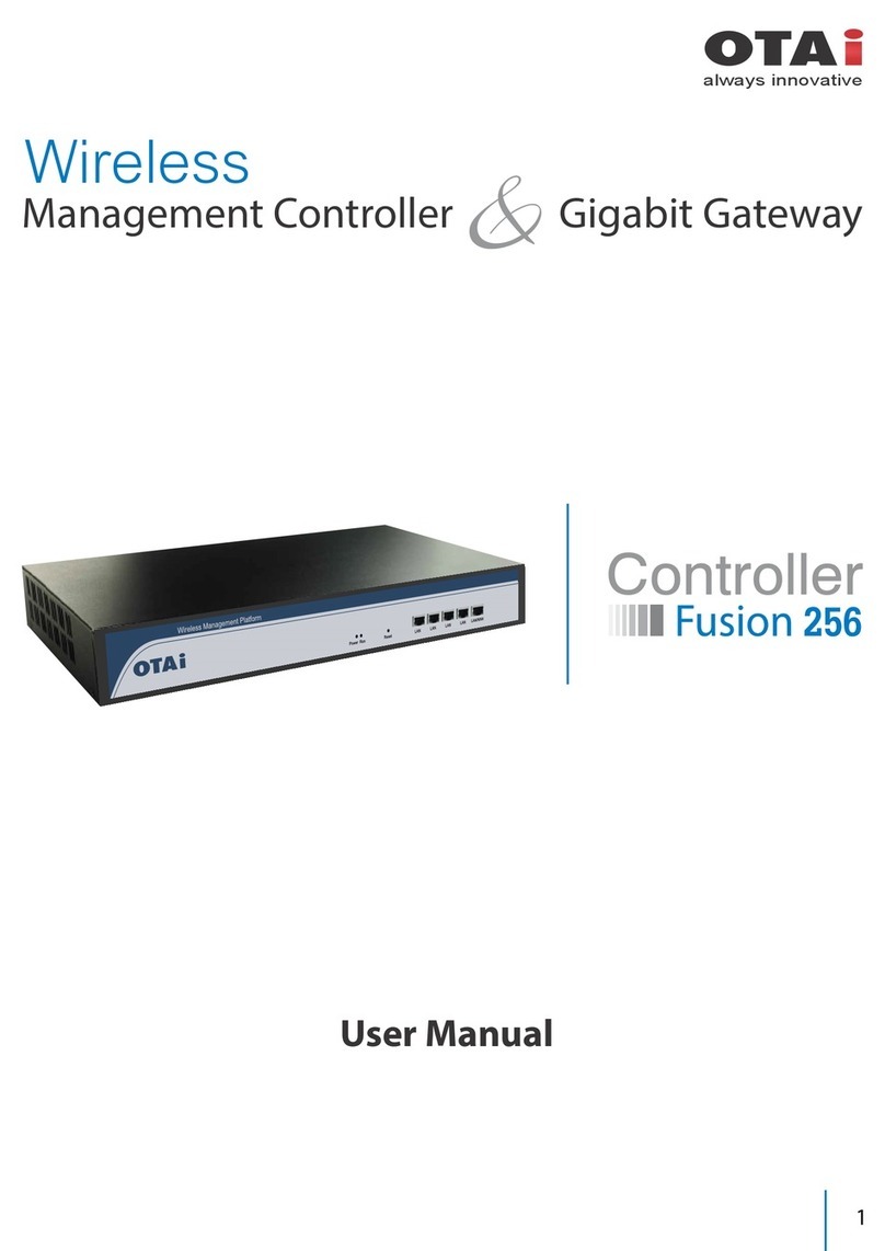 Otai Fusion 256 user manual