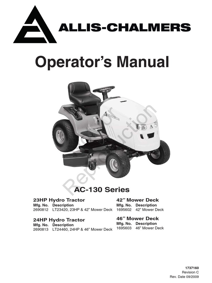 Allis-Chalmers ac130 series Operator's manual