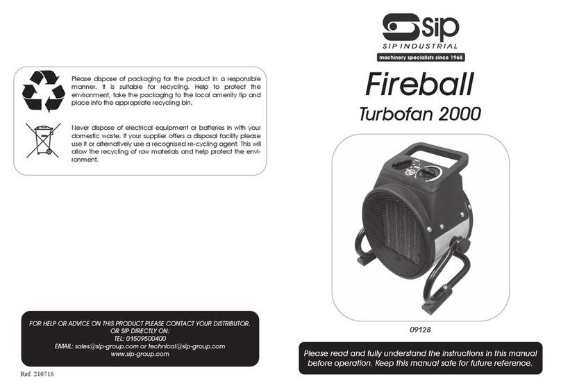 SIP Fireball Turbofan 2000 manual