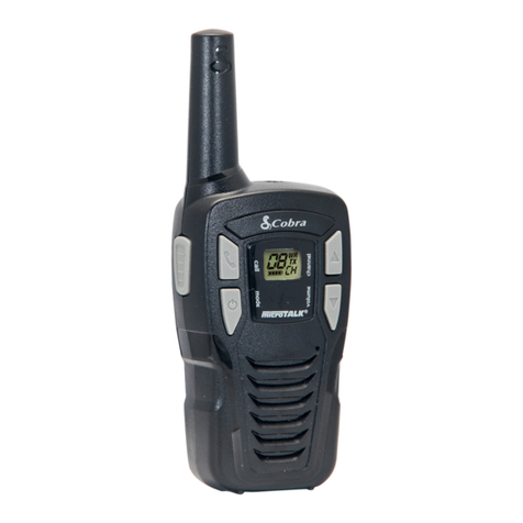 Cobra microTALK CX112 User manual