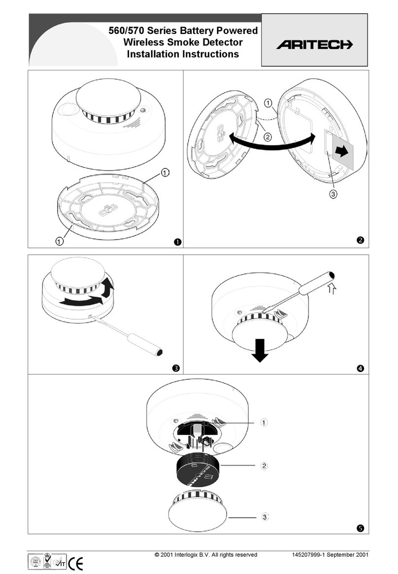 Aritech 560 Series User manual