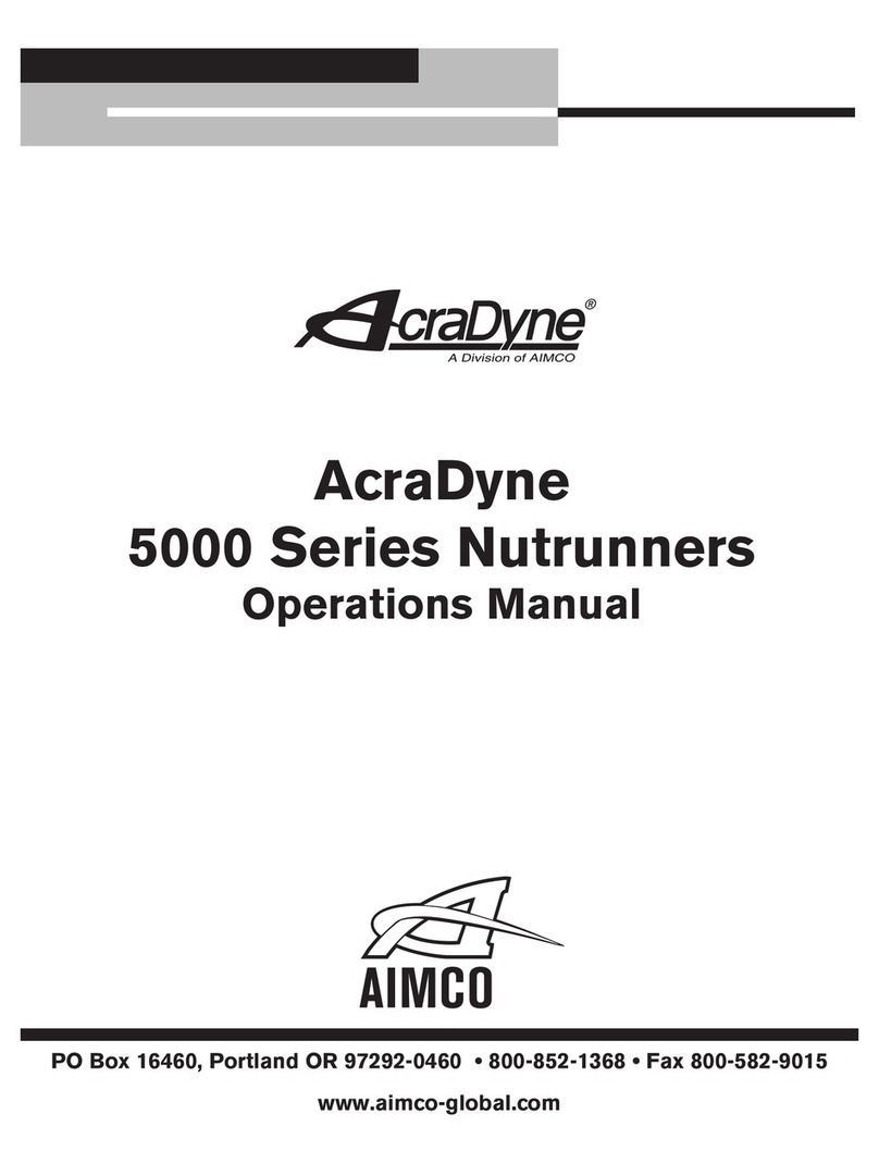 AcraDyne AES35075AV Operation manual