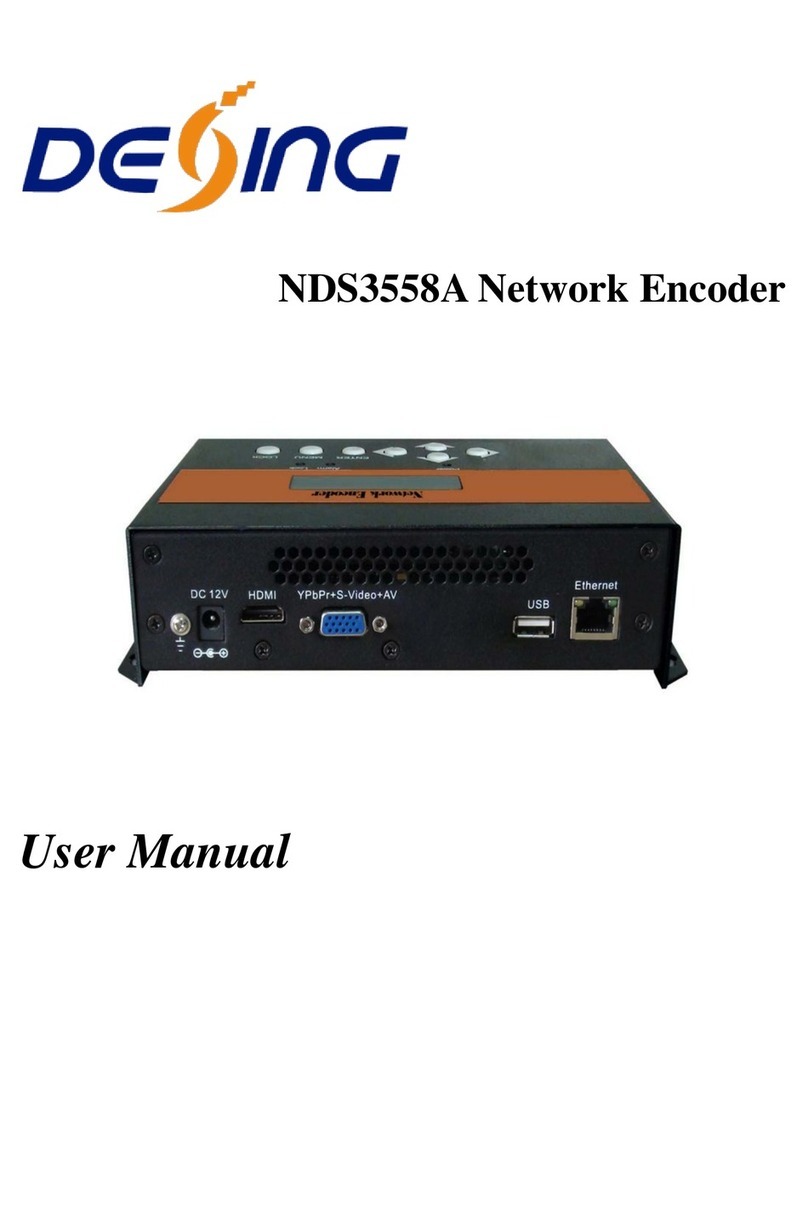 Dexin NDS3558A user manual