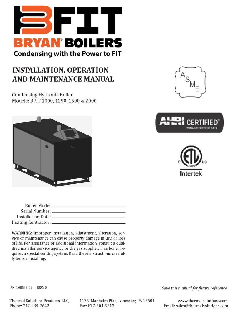 Bryant BFIT 1000 User manual