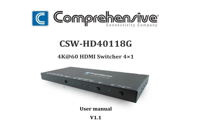 Comprehensive CSW-HD40118G user manual
