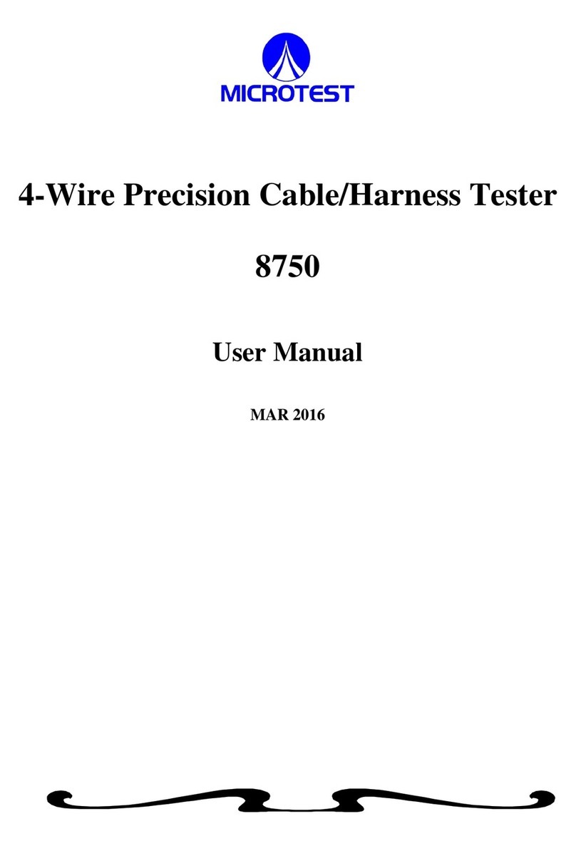 Microtest CT-8750 user manual