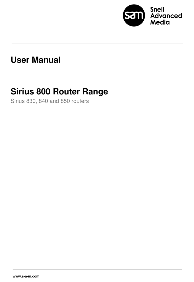 Sam Sirius 840 user manual