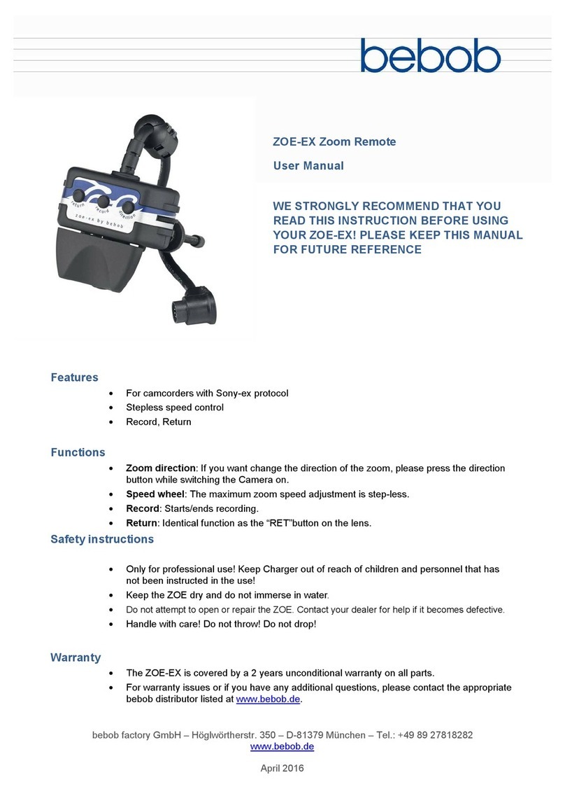 Bebob ZOE-EX user manual