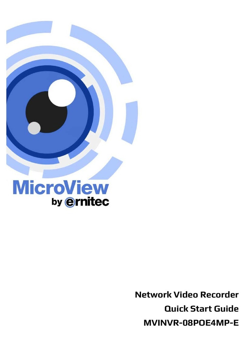 ERNITEC MVINVR-08POE4MP-E User manual