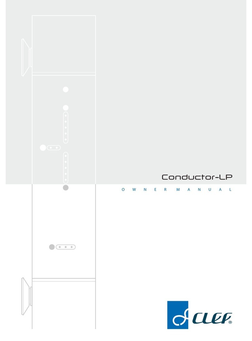 Clef Audio Conductor-LP owner's manual