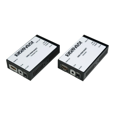 Ocean Matrix OMX-HDMI-BASET RX manual