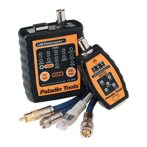 Paladin Tools LAN ProNavigator 1543 operating instructions