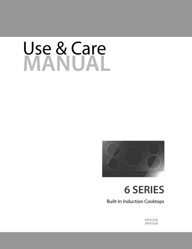 Viking Range MVIC630 Use & care manual