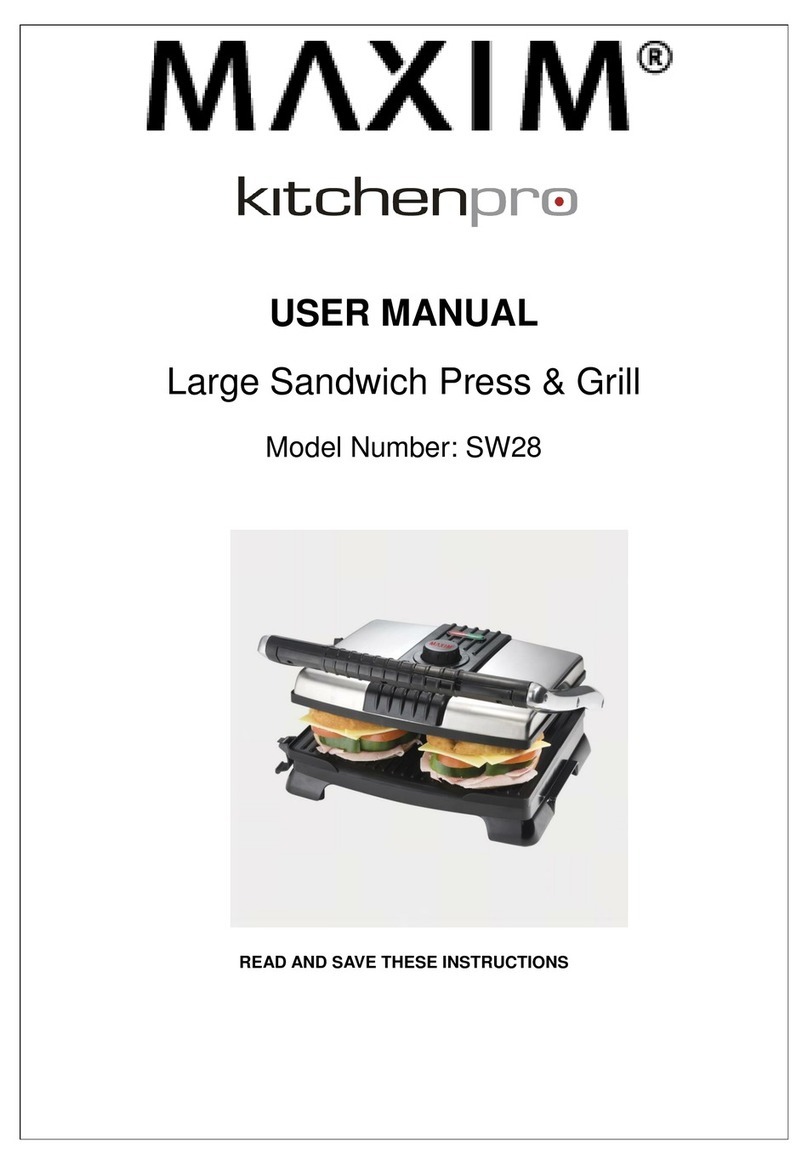 Maxim Kitchenpro SW28 User manual