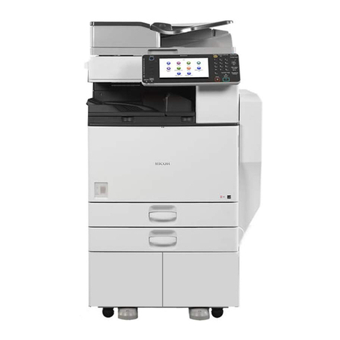 Ricoh Aficio MP 4002 User manual