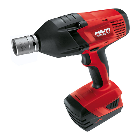 Hilti SIW 22T-A 0.5 Inch User manual