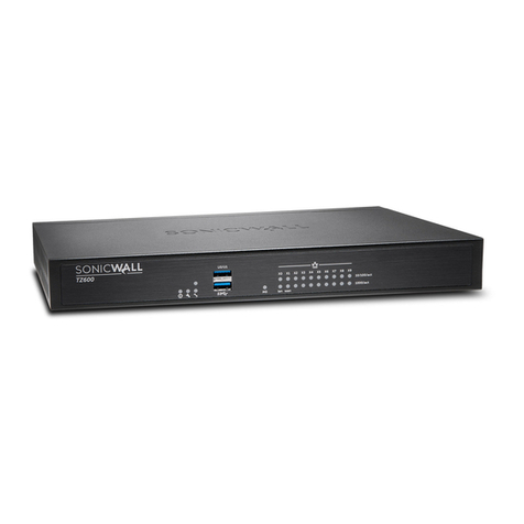 SonicWALL TZ600 User manual SonicWALL TZ600 User manual
