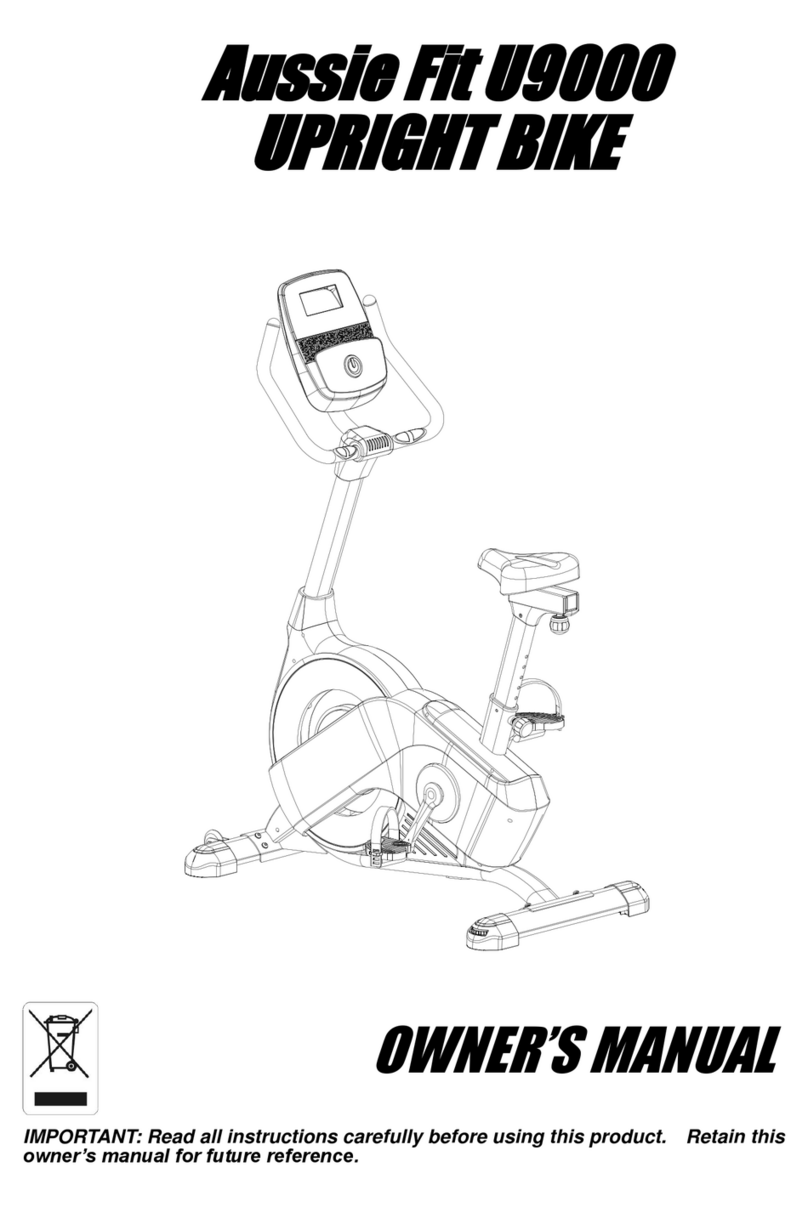 Aussie Fit U9000 owner's manual