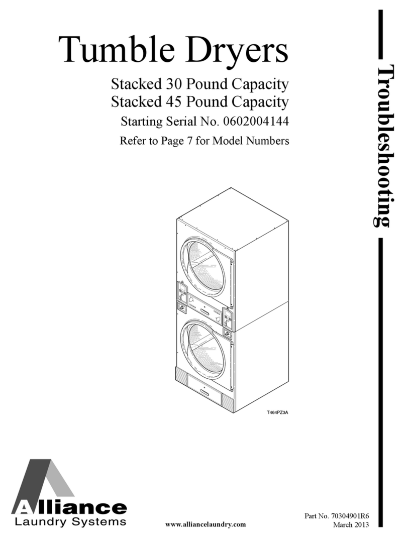 Alliance Laundry Systems HAT30N Operating instructions Alliance Laundry Systems HAT30N Operating instructions