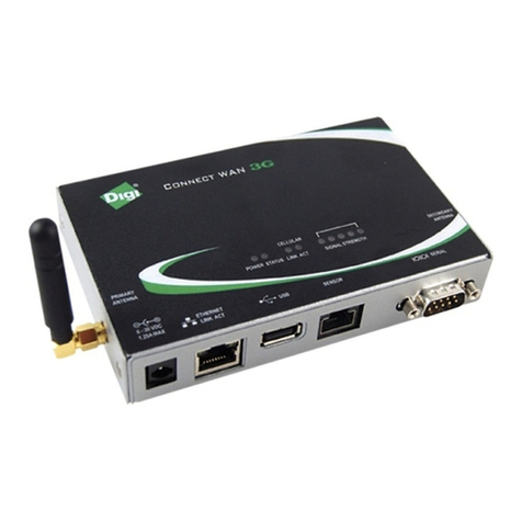 Digi Connect WAN 3G IA User manual