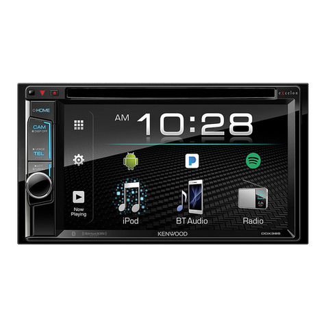 Kenwood DDX395 User manual