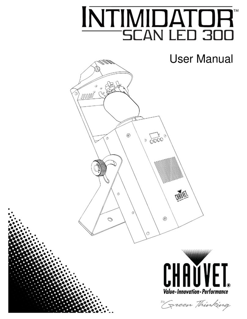 Chauvet Intimidator Barrel LED 300 user manual