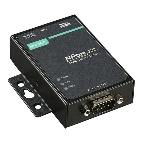Moxa Technologies NPort 5110 Series User manual