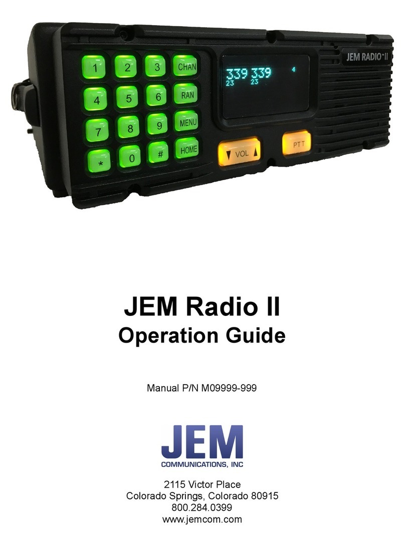 JEM Radio II Operation guide
