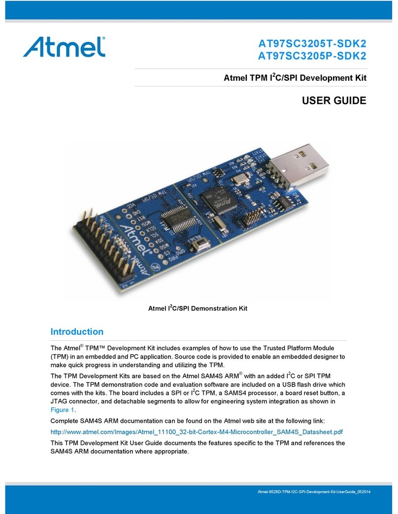 Atmel AT97SC3205T-SDK2 User manual