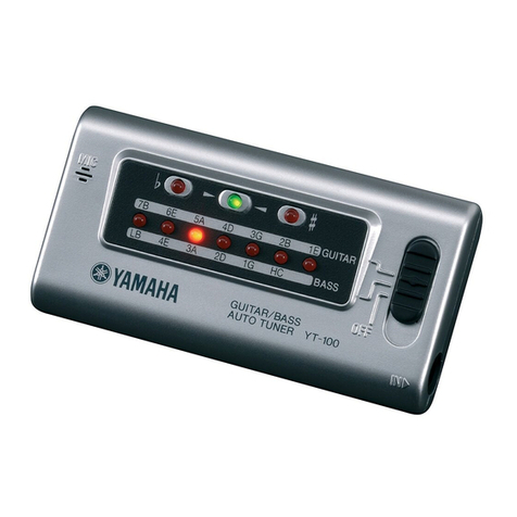 Yamaha YT-100 User manual