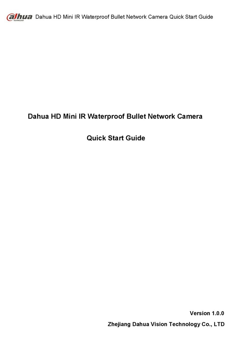 Zhejiang Dahua Vision Technology Co., LTD DH-IPC-HFW1230S quick start guide