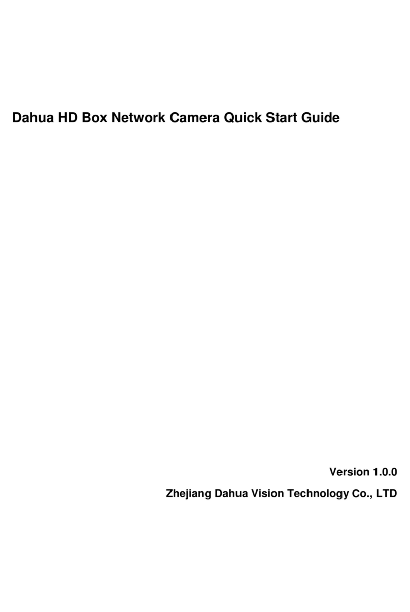 Zhejiang Dahua Vision Technology Co., LTD DH-IPC-HF8242F-FD quick start guide