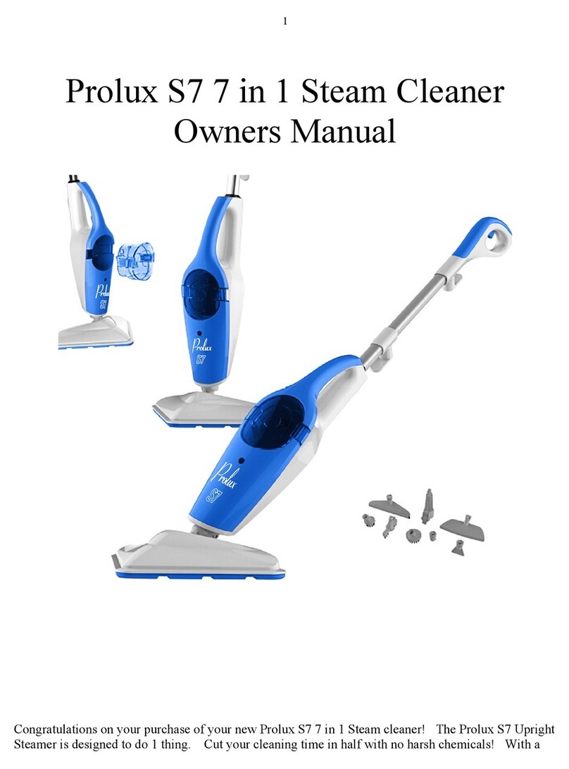Prolux S7 owner's manual