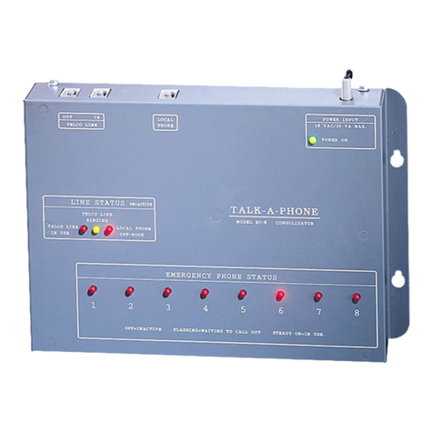 Talkaphone EC-8 User manual