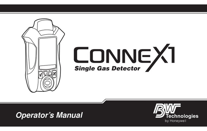 BW Technologies CONNEX1 Operator's manual