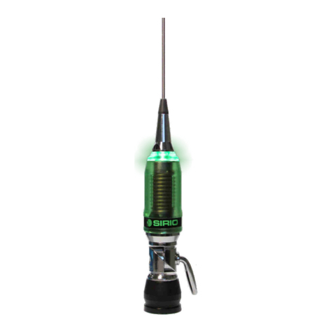 Sirio Antenne P 5000 LED User manual