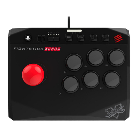 Mad Catz Street Fighter V Arcade FightStick Alpha User manual Mad Catz Street Fighter V Arcade FightStick Alpha User manual