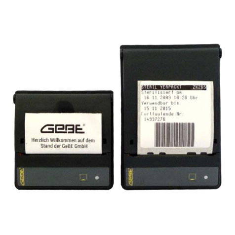 GeBe GeBE-MULDE Mini User manual