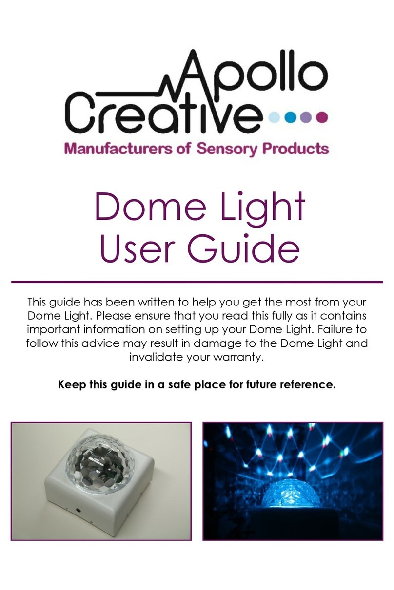Apollo creative Dome Light user guide