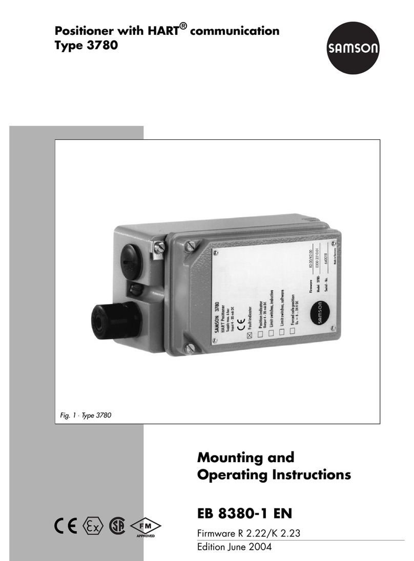 Samson 3780 series Service manual